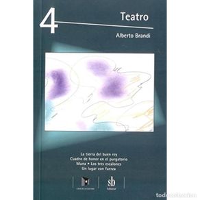 Livros em segunda mão: ”La tierra del buen rey ; Cuadro de honor en el purgatorio ;” - Alberto Brandi